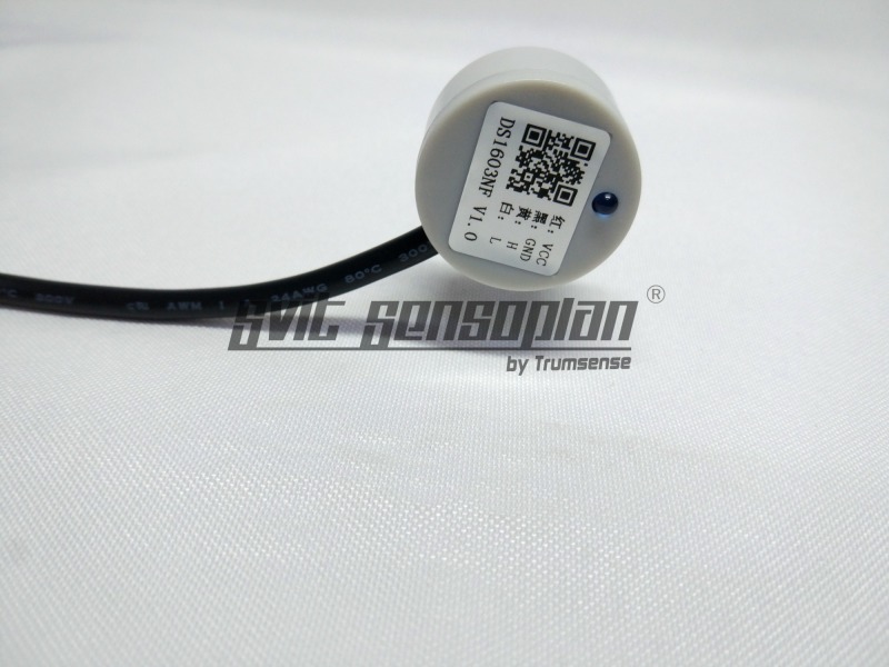 Ultrasonic Liquid Level Detector Liquid Level Sensor For Metal Container Wall Used For Special Industry Contactless Level Sensor