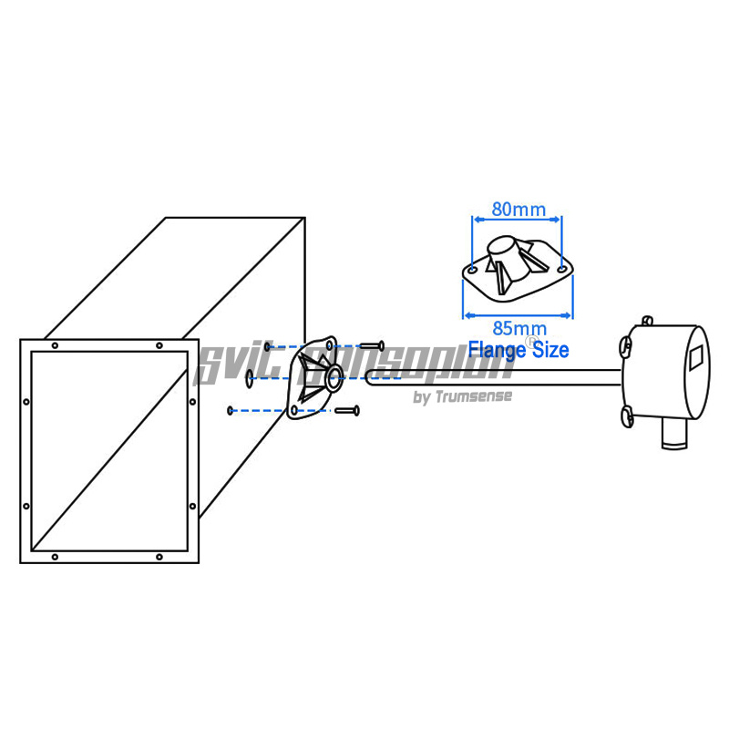 Pitot Tube Wind Speed Sensor Is Used In Scientific Research, Production, Teaching, Environmental Protection And Clean Room, Mine Ventilation And Energy Management Departments.