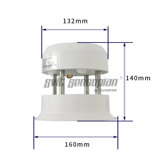 Trumsense Ultrasonic Wind Speed And Direction Sensor Wind Speed And Direction Meter Weather Station Ultrasonic to Measure Wind Speed ,Direction,Air Temperature,Humidity, And Illumination