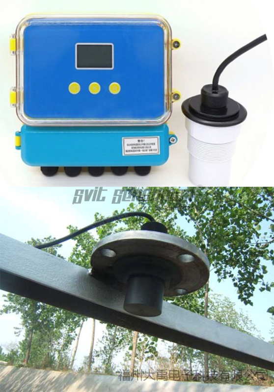 Split Ultrasonic Liquid Level Meter Ultrasonic Water Level Probe Ultrasound Material Height Meter Commercial Concrete Height Sand And Gravel Pile Height Monitoring