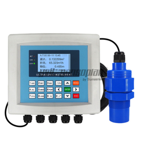 Trumsense ultrasonic open channel flowmeter with recording is mainly used in farmland irrigation channels, enterprise sewage outlets, sewage treatment plants, hydropower stations, ecological discharge flow monitoring, etc.
