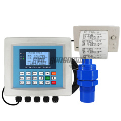 Trumsense IP65 Ultrasonic Open Channel Flow Meter Provides Instantaneous And Cumulative Flow Values ​​probes Can Work For Long Periods Of Time In Wastewater Quality Comes With A Small Printer