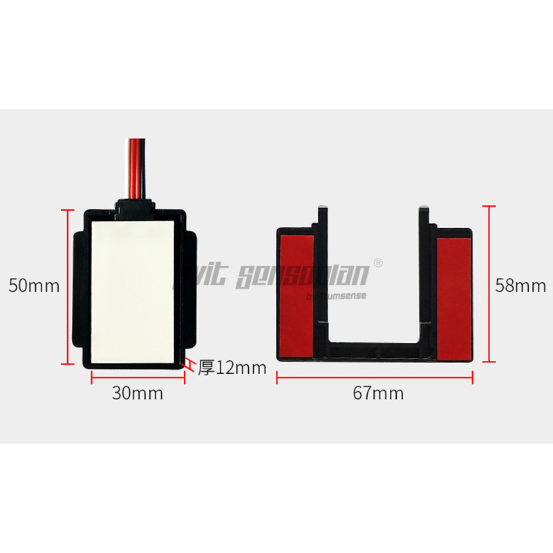 Trumsense DC 12V Touch Switch WS08CA for LED Strip Intelligent Stepless Dimmer Touch Switch for Hotel Bathroom Makeup Mirror