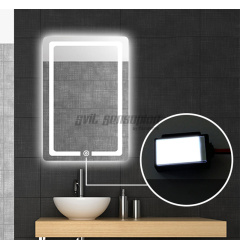 Trumsense DC 12V Touch Switch WS08CA for LED Strip Intelligent Stepless Dimmer Touch Switch for Hotel Bathroom Makeup Mirror