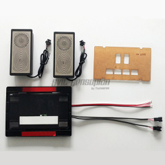 Trumsense K3030B Color Temperature Touch Switch 12v Dimming Color Temperature Touch Sensor Switch With Bluetooth Playback Function