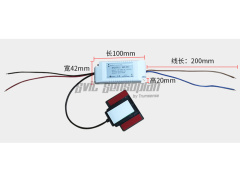 Trumsense AC 90 to 240V Input and AC 90 to 240V Output K3013BA Bathroom LED Mirror Touch Switch Control On Off of LED and Anti-fog Film Load 300w for Hotel or Home