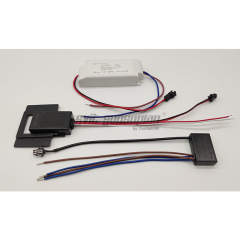 Trumsense K3013CAR04 DC12V Touch Switch Stepless Dimmer Control On Off of anti-fog Film for Home Washroom Water Closet Hotel