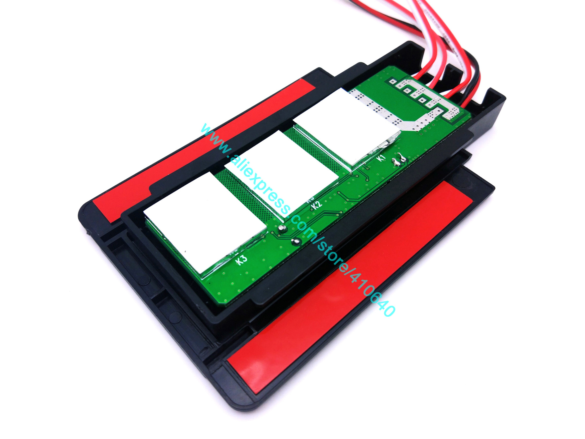 Trumsense WS08F3-A3-BW Hotel Three Key Touch Switch Control On Off of LED Mirror Steplessly Adjust the brightness of LED Strip