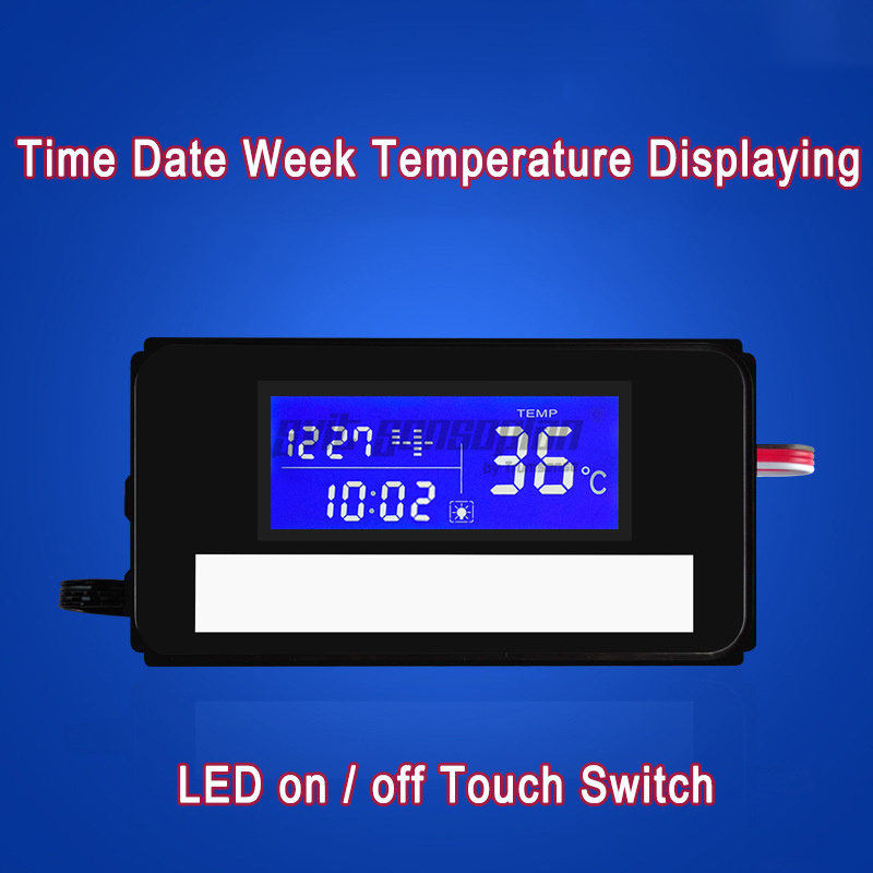 Trumsense Four-button Display Sensor Switch K3014a Time Temperature Date Display Led Mirror Touch Sensor Switch