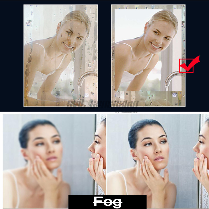 Antifog Film For Bathroom Mirror Electric Heating Mirror Film Bathroom Mirror Film to Remove the Mist Various Size is Available