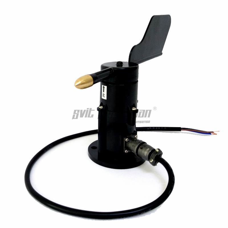 Trumsense STTWD724042C Polycarbon Wind Orientation Sensor Anemoscope 7 to 24V Power 0.4 to 2V Output for Breeding and Planting Industry With Long Life Span