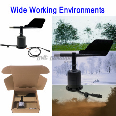 Trumsense STTWD930420 4 to 20 mA Output Wind Direction Sensor 360 Degree 9 to 36V Power Supply for Environment or Weather Data Collection Can Be Connected To Server