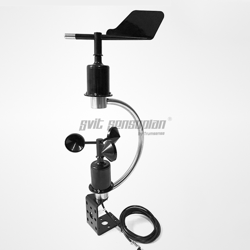 Trumsense STTWSWDI930025C Integrated Wind Speed and Direction Sensor 9 to 30V Power 0.2 to 5V Output Used for Meteorological Monitoring Made of Polycarbon Material