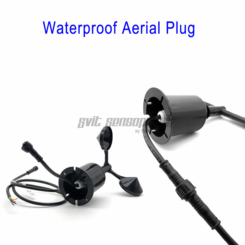 Trumsense STTWS5232 RS232 출력 풍속 센서 DC 5V 전원 공급 장치 폴리카본 소재 방수 Design3 컵 농업 또는 소규모 기상 관측소용 풍속 센서