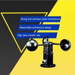 Trumsense STTWS724042C Anemometer for Wind Speed Measuring of Environment Airport Port Laboratory Weather Station 7-24V Power 0.4 to 2V Voltage Output