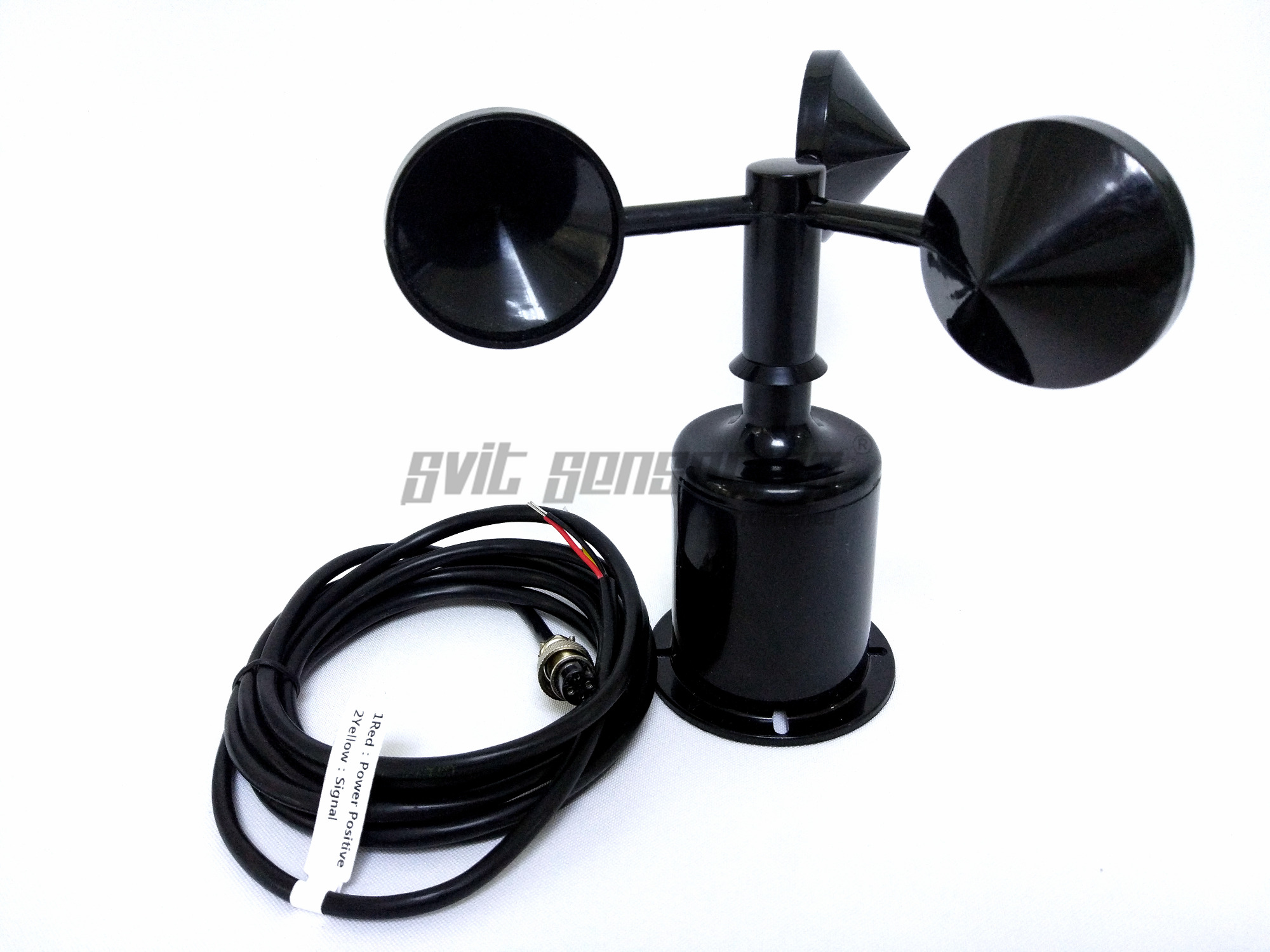 Trumsense STTWS930420 Anemometer 3 Cup Wind Speed Sensor 9 to 30 V ...