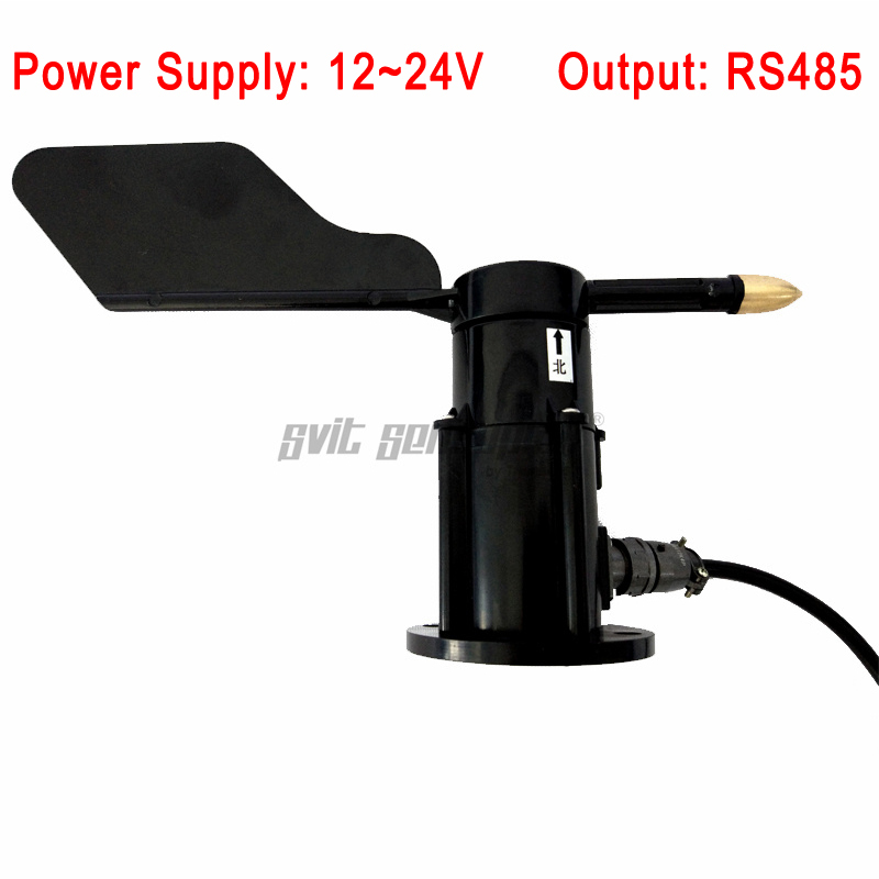 Trumsense STTWD1224RS485C Polycarbon Wind Direction Transducer Wind Direction Sensor 12 to 24V RS485 Output For Meteorological Department or Agriculture