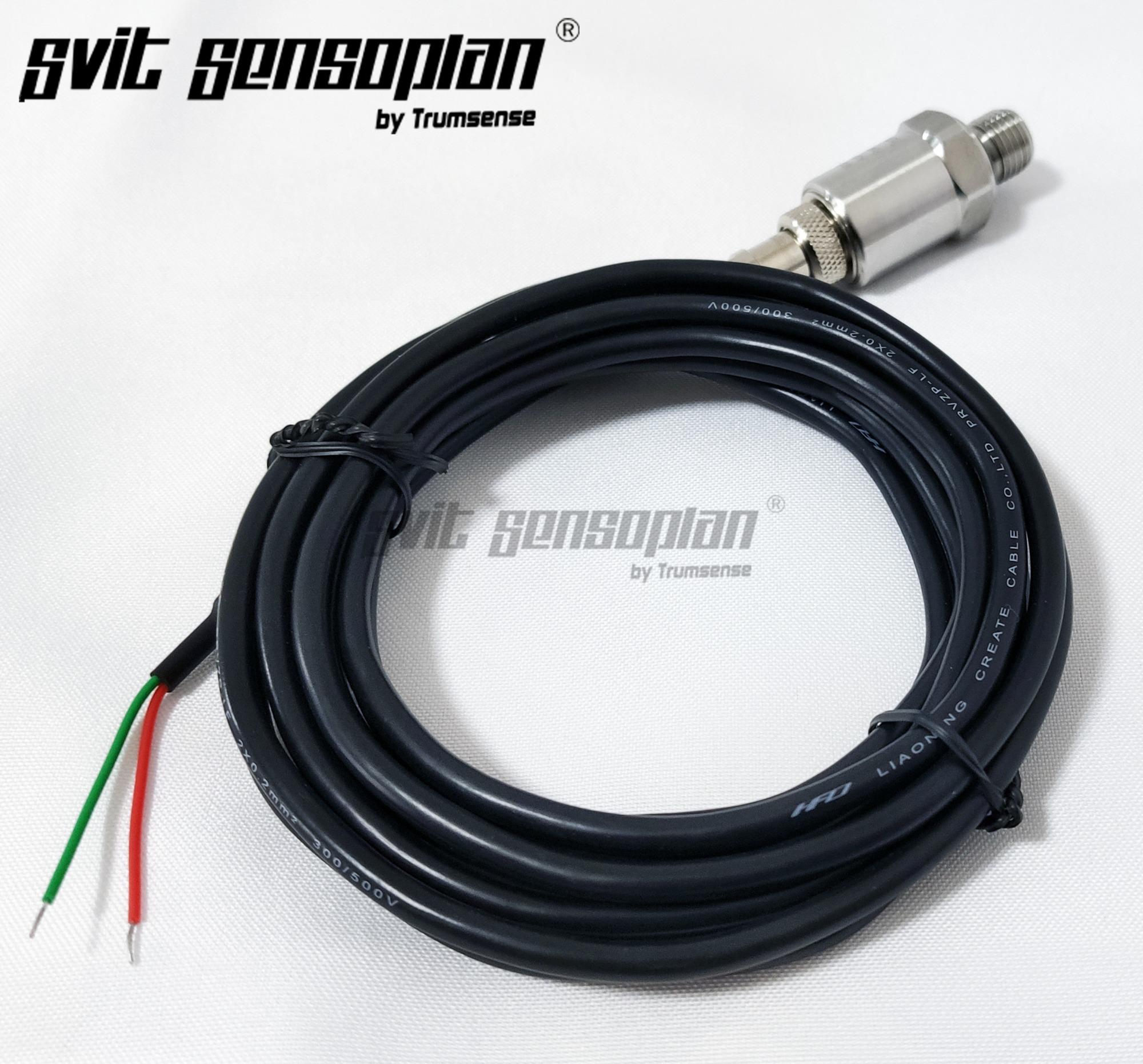 Pressure Transducer For Air Compressor 16 Bar Range 4 to 20mA Output 24VDC Power Supply