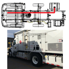 Trumsense Ultrasonic Fuel Level Sensor Fuel Consumption Monitor Installed On Top Of Fuel Tank Of Truck Or Sprinkler Or Fire Truck 0 To 2 Meters RS232 RS485 Analog Output