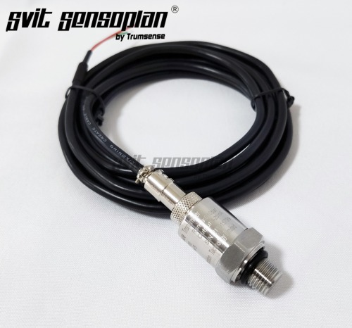 Pressure Transducer For Air Compressor 16 Bar Range 4 to 20mA Output 24VDC Power Supply