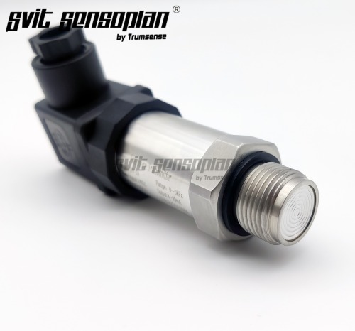Trumsense Diffusion Silicon STT-24 Flat Film Pressure Transmitter 0 to 6 Kpa 24V DC Power 4 to 20mA Output Flat Membrane Sanitary Type Pressure Transducer