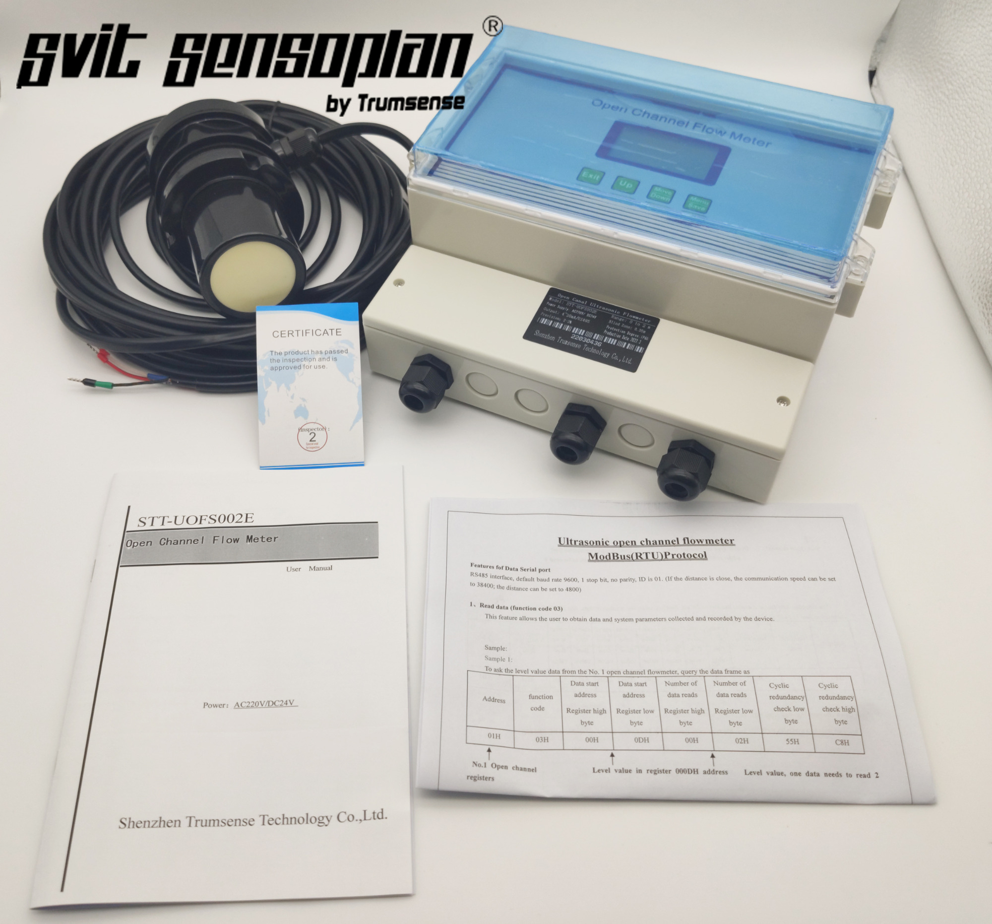 Trumsense Range 2 Meter Economical Ultrasonic Open Channel Flowmeters Are Mainly Used In Urban Water Supply Diversion Canals, Thermal Power Plant Diversion And Drainage Canals, Sewage Treatment Inflow And Discharge Canals