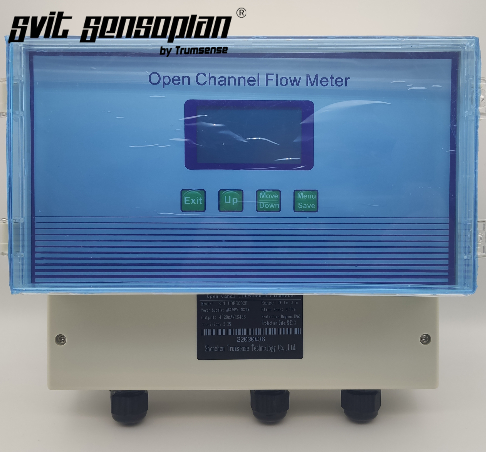 Trumsense Range 2 Meter Economical Ultrasonic Open Channel Flowmeters Are Mainly Used In Urban Water Supply Diversion Canals, Thermal Power Plant Diversion And Drainage Canals, Sewage Treatment Inflow And Discharge Canals