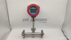 Trumsense DN150 SS304 STTTMFMDN150 Thermal Mass Flow Meter DC 24V Power 4 to 20mA and RS485 Modbus Output for Natural Gas Temperature Display