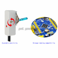 Trumense 24V Power Supply XKC-Y26A-PNP Jaw Type Non Contact Water Level Sensor Small Hose Inner Liquid Detector Switch Detect Infusion Cut-off Installed on Out Surface or Pipeline