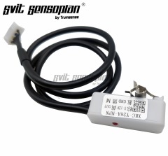 Trumense Jaw Installation Type Non Contact Water Hose Level Sensor for 4 to 10mm Diameter Pipe Liquid Level Detecting XKC-Y26A-NPN 5 to 12V Power Supply