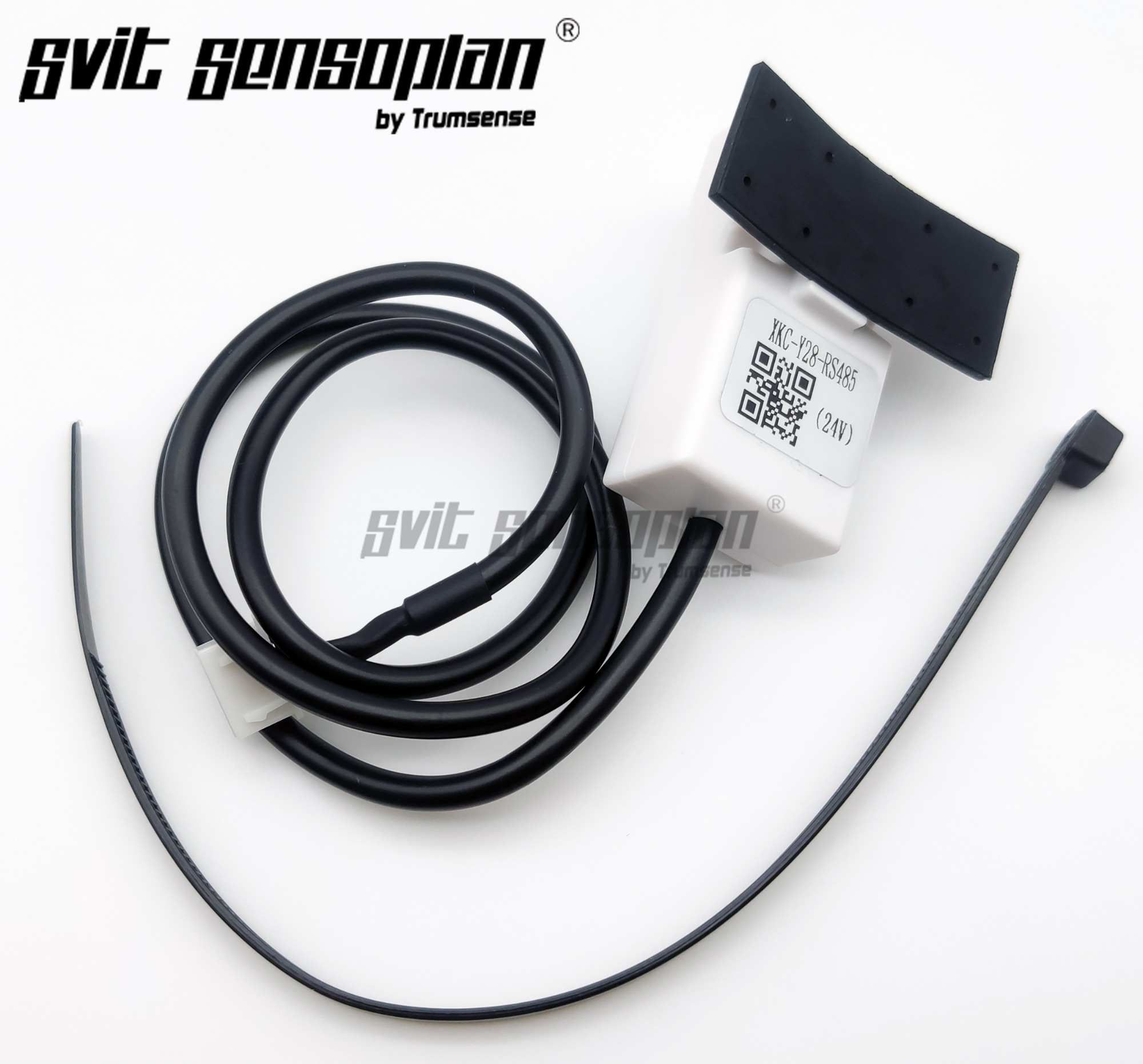 Trumsense Water Level Sensor Liquid Level Detector Specially for Small Diameter Hose Easy Jaw Installation Y28A 24V RS485 Output