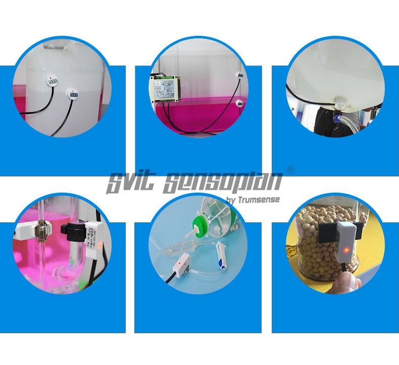 Trumsense Water Level Sensor Liquid Level Detector Specially for Small Diameter Hose Easy Jaw Installation Y28A 24V RS485 Output