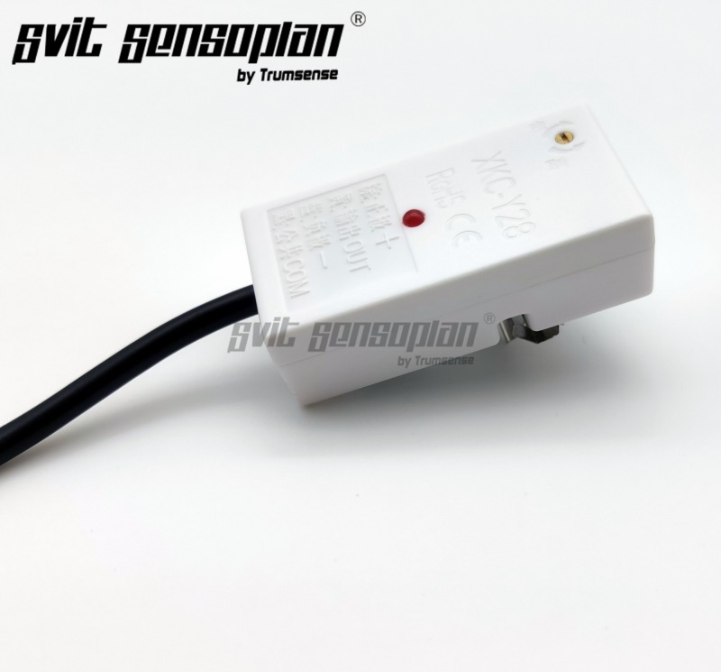 Trumsense Normal Open Output Water Level Sensor Y28A 24V for Small Diameter Hose Liquid Level Monitoring Adjustable Sensitivity