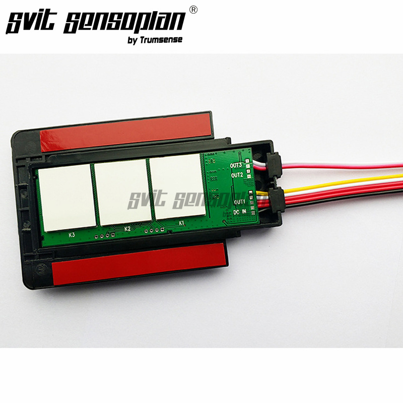 Trumsense WS08F3-M6-BW Interruptor de toque de escurecimento para controle de espelho de luz de LED de banheiro 2 cores de brilho de faixa de LED com antiembaçante