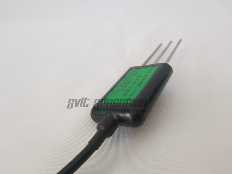 Trumsense 4 to 20 mA or Modbus RS485 or 0 to 2V Output Agriculture Soil Moisture and Temperature Sensor Soil Content Measurement For Green House or Plant Cultivation