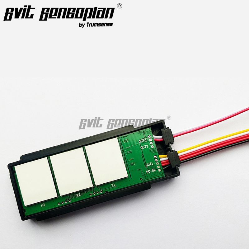 Trumsense WS08F3-M6-BW Interruptor de toque de escurecimento para controle de espelho de luz de LED de banheiro 2 cores de brilho de faixa de LED com antiembaçante