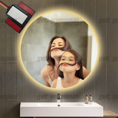FROM FACTORY Trumsense WS08CB-S5A-BW Stepless Dimming Touch Switch for Bathroom Led Smart Mirror Control Dual Color Light Belt