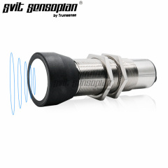 Trumsense NPN Output TPT75F30TRN4000 Ultrasound Sensor 15 to 30V Power Supply 0.25 to 4 m Range for Container Loading Status