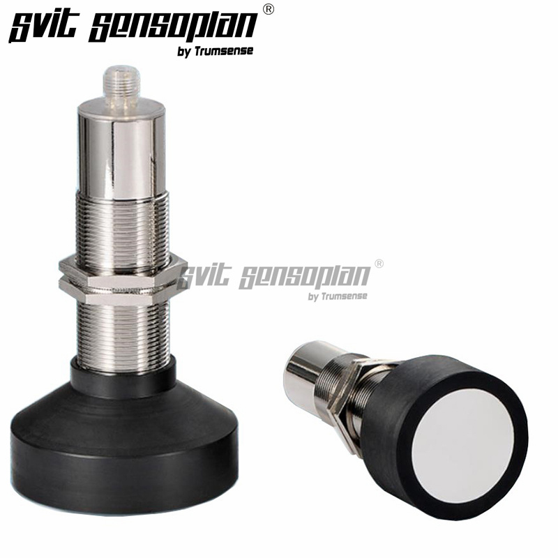 Trumsense 0.5 to 5 Meter Range Ultrasonic Distance Sensor with 65KHz Frequency 15 to 30V Power Supply PNP Output with Good Anti-interference Function for Material Height or Obstacle Avoidance