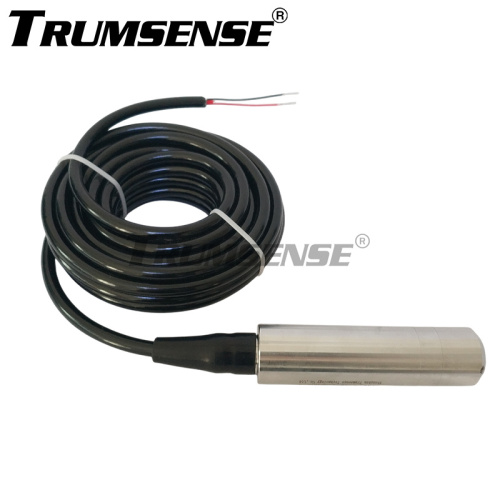 24V DC Power 5 Meter Range Submersible Water Level Transducer Liquid Level Transducer Sensor 4 to 20 mA Output Customized Production Available