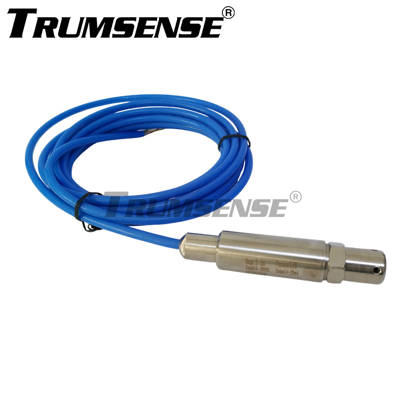 Specially For Unleaded Gasoline 3 Meters Range Petroleum Level Transducer 8 Meters PTFE Cable 0.5% FS 9 to 36 VDC Power 4 to 20 mA Output
