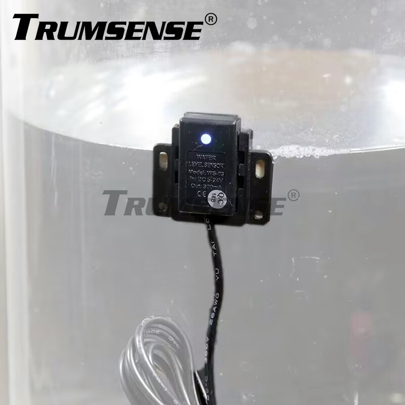 WS02 Бесконтактный емкостный датчик уровня воды или жидкости. Низковольтный химический датчик уровня. Интеллектуальный бесконтактный датчик уровня жидкости.