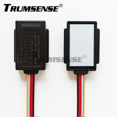 Trumsense WS08DB 10mm Super Thin Design LED Mirror Touch Sensor Switch Single Key Touch Switch for Washroom Bathroom LED Mirror