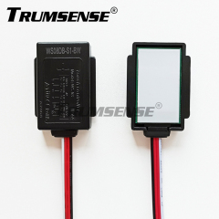 Trumsense WS08DB 10mm Super Thin Design LED Mirror Touch Sensor Switch Single Key Touch Switch for Washroom Bathroom LED Mirror