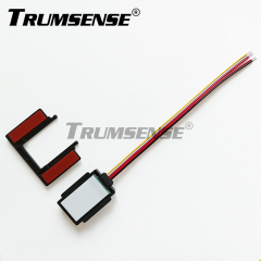 Trumsense WS08DB 10mm Super Thin Design LED Mirror Touch Sensor Switch Single Key Touch Switch for Washroom Bathroom LED Mirror