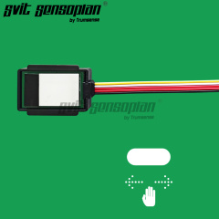 Trumsense Infrared Hand Scan Sensor Switch WS08CR-S5A-WV 60 W 15cm Sensing Distance Steplessly Dimming for Bathroom LED Mirror