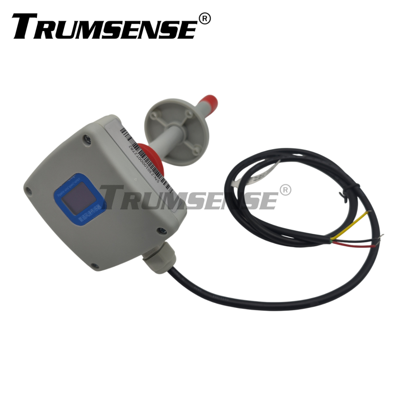 STT-PW01230M05V High Precision Ducted Air Velocity Sensor 0-30 m/s 0-5V Output, for HVAC or Pipeline Air Flow Measurement No Zero-point Offset