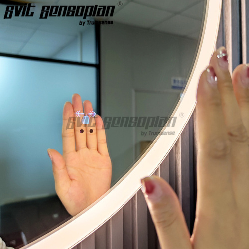 Trumsense Infrared Hand Scan Sensor Switch WS08CR-S5A-WV 60 W 15cm Sensing Distance Steplessly Dimming for Bathroom LED Mirror