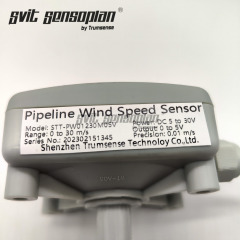 STT-PW01230M05V High Precision Ducted Air Velocity Sensor 0-30 m/s 0-5V Output, for HVAC or Pipeline Air Flow Measurement No Zero-point Offset