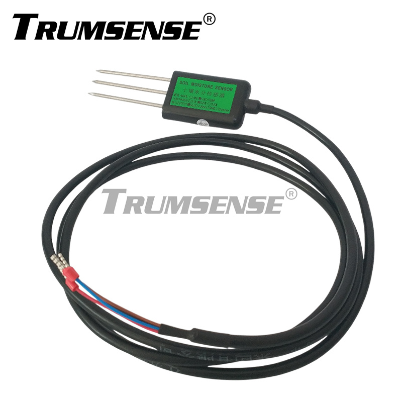 Sensor de Umidade e Temperatura do Solo Trumsense® Transmissor de Teor de Umidade do Solo Faixa de medição: 0-100% Saída: 0 a 2V RS485 Para uso agrícola ou doméstico
